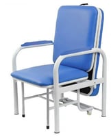 كرسي و سرير طبي للمرافق قابل للتمدد إطار فولاذي وب...