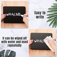 كاستويف 12 عبوة من لافتات السبورة الصغيرة مع 3 اقل...