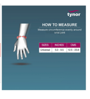 دعامة طبية المعصم مع الإبهام E 06