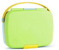 صندوق حفظ الطعام بينتو للاطفال من مانشكين، اخضر
