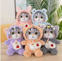 عائلة بيبي كيتين 4 قطع مع بعض