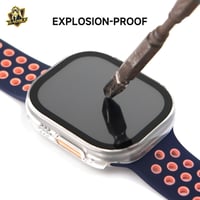 اكس وولف - حماية ساعه الترا مقاس 49MM- شفاف