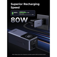 شاحن متنقل يوجرين Nexode بسلك مدمج وبمنفذ USB-C وم...