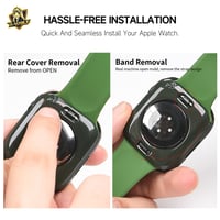 اكس وولف اطار حمايه متكامل لساعة ابل