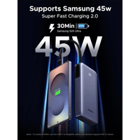 شاحن متنقل يوجرين Nexode وسلك مدمج بمنفذ USB-C ومن...