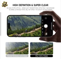 عدسات الياقوت X-WOLF ل 14pro/14pro max