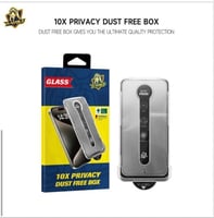 حماية شاشه زجاج-10X- ملاقيف - سهلة التركيب-من اكس...
