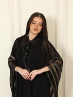 جلابيه فراشه اسود