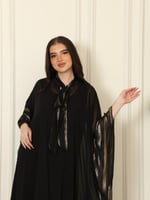 جلابيه فراشه اسود