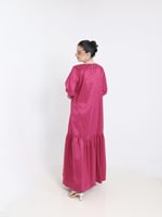 جلابيه فوشي تفته بالتطريز