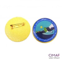 بروش حديد ( بادج ) بهوية اليوم الوطني 93