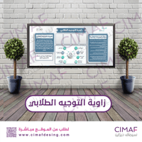 طباعة بنر - لوحة اعلانات داخل المدرسة زاوية التوجي...