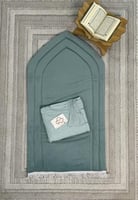 طقم سجادة وشرشف صلاة تيفاني