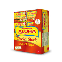 مرقة الدجاج ألوها مكعبات 24 قطعة