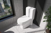 كرسي حمام ليشبوني 4028 ابيض