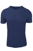 فنيلة رجالي نص كم دائري كحلي