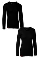 طقم بيجامة نسائي لون اسود I ثيرمال فيلوفت