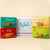 كرتون كيك مشكل 12 علبة مشكل