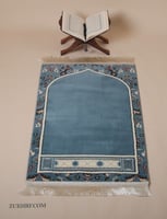 طقم سجادة و ثوب صلاة مطرز