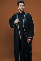 فروه رجاليه شتوية - فروة بشتي لون اسود