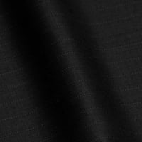 قماش شتوي اسود مقلم