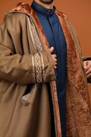 فروه رجاليه شتوية - فروة العارض لون بني