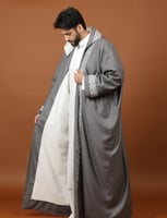 فروه رجاليه شتوية رصاصي - فروة العلا