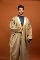 فروه رجاليه شتوية - فروة البشت لون كموني