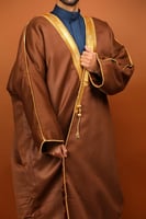 فروه شتوية رجاليه - فروة البشت لون اشقر