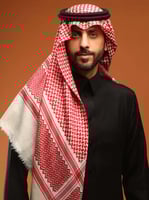 عرض شماغ وغتره سوبر ترمه كشميري ماركة بشتي