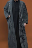 فروة شتوية رجالية رصاصي - فروة ثمامه