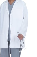 لابكوت مودرن رجالي ابيض- ( اللون اوف وايت - القماش...