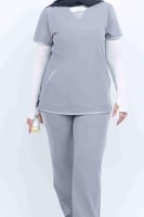 سكرب سبورت نسائي رصاصي فاتح