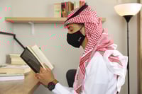 كمامات سوار | نصف درزن (6) كمامات قماشية