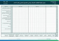 سجل + خطة متابعة الطلاب الضعاف رسمي + احترافي - بن...