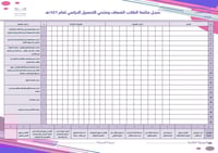 سجل + خطة متابعة الطلاب الضعاف رسمي + احترافي - بن...