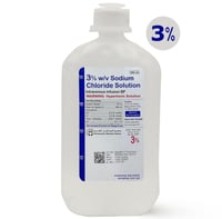 w/v 3% Sodium Chloride Solution - 500ml