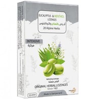 سويس انرجي اقراص استحلاب بالنعناع والوكالبتوس12 قر...