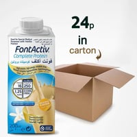 فونت أكتيف انرجي مكمل غذائي بالفانيلا 200مل× 24 عب...