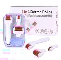 مكينة ديرما رولر 4 في 1 لتنعيم وتغذية البشرة