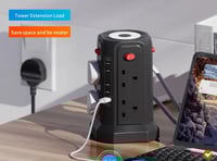 توصيلة متعددة المقابس والمنافذ