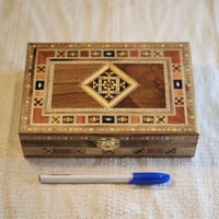 صندوق موزاييك مزخرف