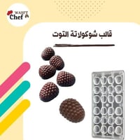 قالب شوكولاتة التوت 24 قطعة