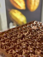 كرتون أكواب شوكولاتة ميني سداسي 500قطعة