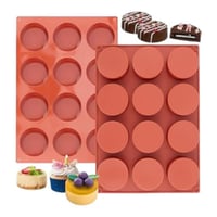 قالب سيلكون تشيزكيك القطر5سم ارتفاع 2.5سم