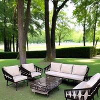 طقم كنب ريفييرا الخارجي 7 افراد