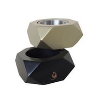 مبخرة أزهى أسود وذهبي