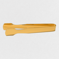 ملقاط فحم البخور ذهبي