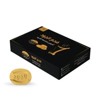 فحم الجود البيضاوي سريع الاشتعال ذهبي مخصص للعود ب...