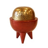 مبخرة كلاسي صغير أحمر